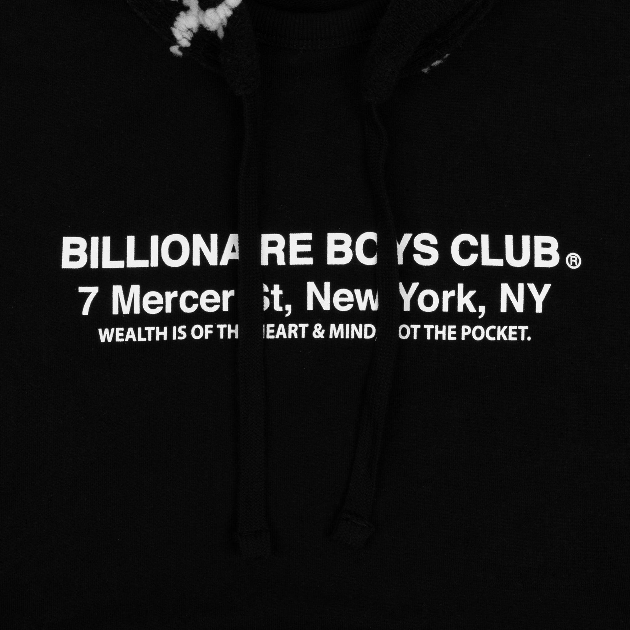 Black Billionaire Boys Club Large Logo Hoodie