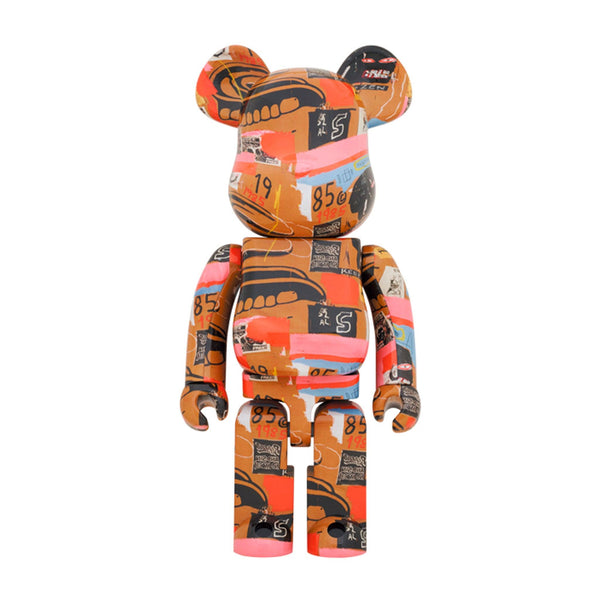 BE@RBRICK ANDY WARHOL X JEAN-MICHEL BASQUIAT #2 1000