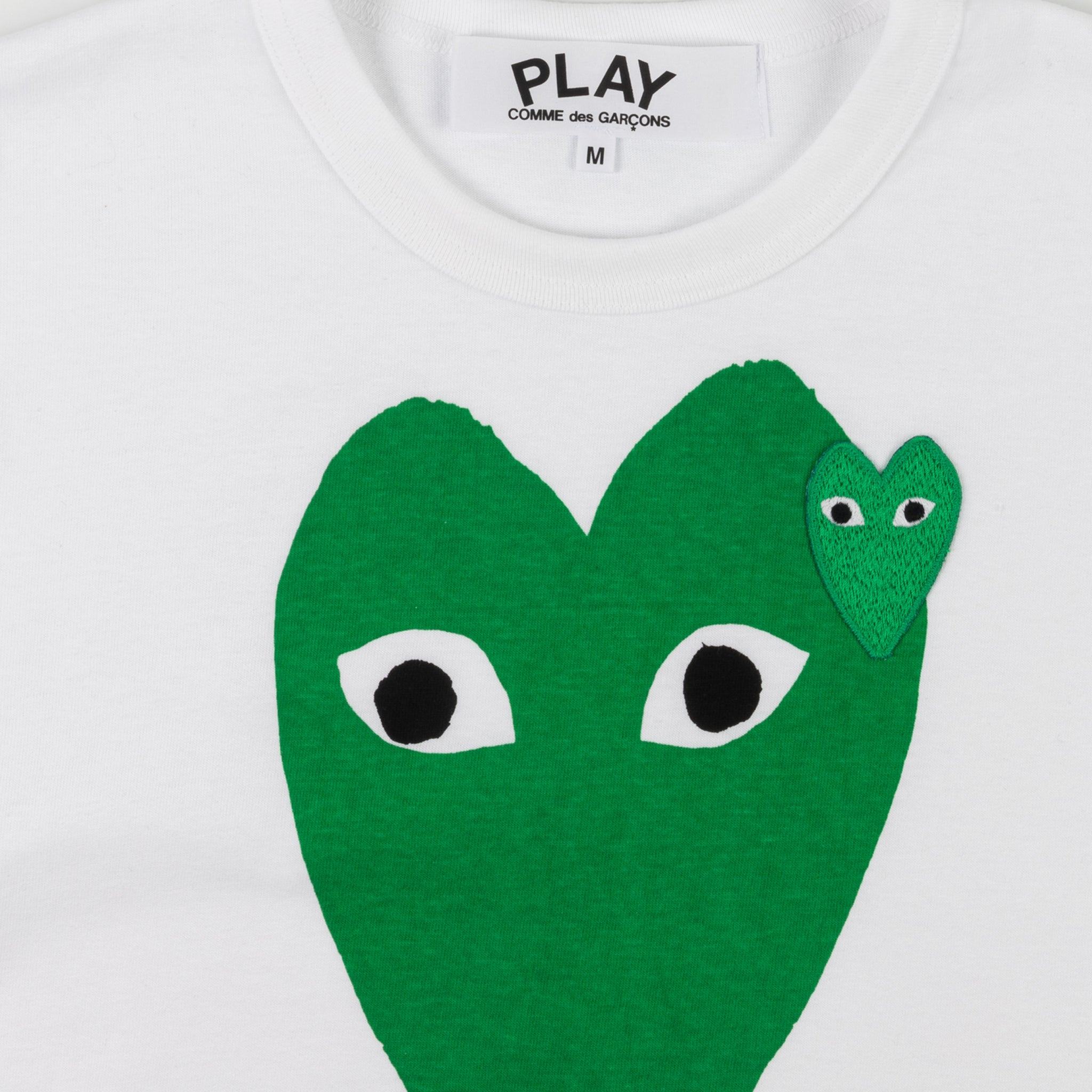 Comme des garcons play green outlet heart