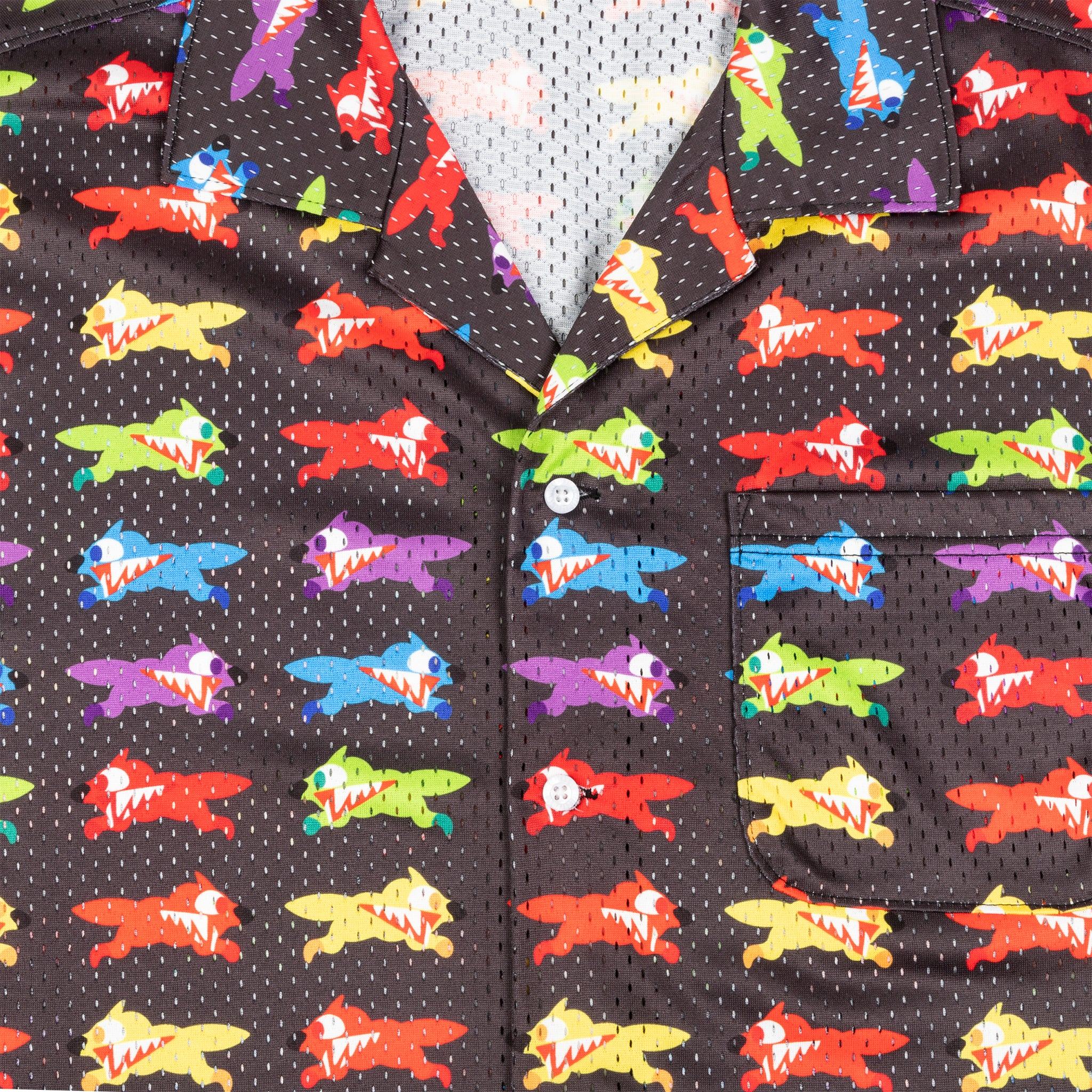 ICECREAM X TODD JAMES RUNNING DOG SS BUTTON UP – Billionaire Boys Club